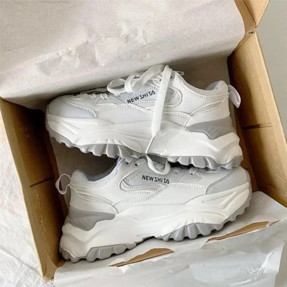 Daddy's shoes platform height-enhancing sneakers - Picture 4 of 4